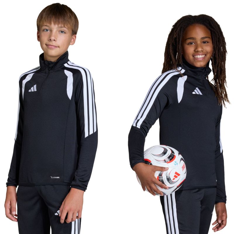 adidas Tiro 26 League Training Top Black and White JY7161 Kids' Sweatshirt 104cm pulóver