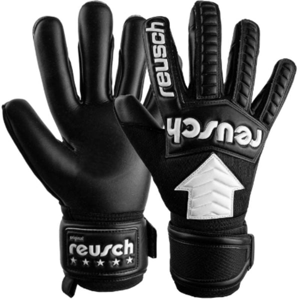 Reusch Legacy Arrow Silver goalkeeper gloves, black 5370204 7700 Kesztyű