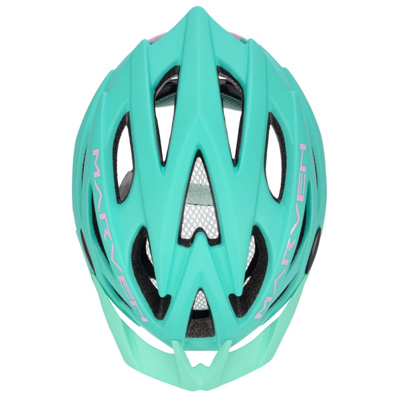 Meteor Marven pink/mint bicycle helmet rózsaszín sisak 24739-24740