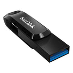 SanDisk Ultra Dual GO SDDDC3-128G-G46 pendrive (128GB; USB 3.0, USB-C; ) fekete kabát