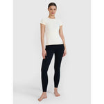 Women's quick-drying yoga and pilates t-shirt 4F 4FWSS25TFTSF1270-11S xs/s póló
