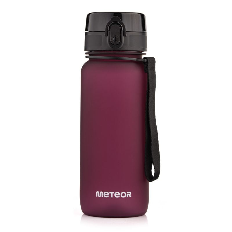 Meteor bottle 650 ml burgundy uniw water bottles, training equipment