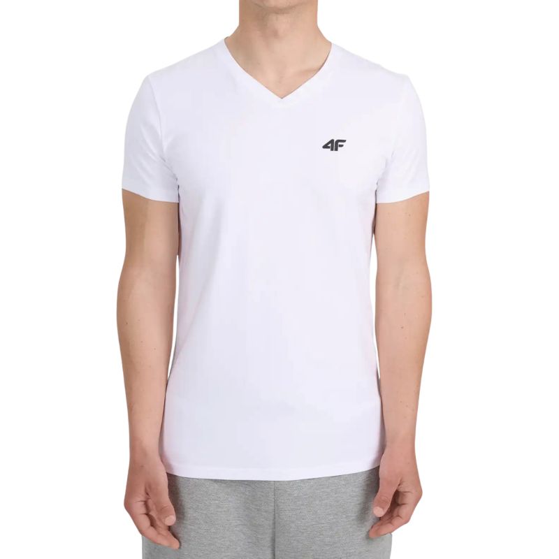 Men's T-shirt 4F M3339 4FWMM00TTSHM3339 10S fehér póló