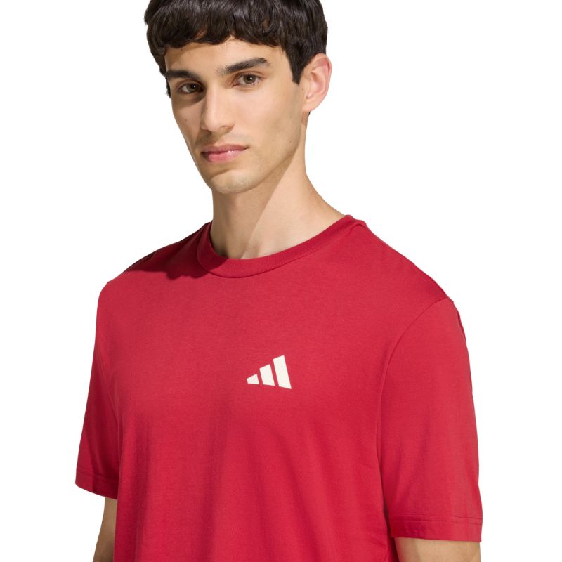 adidas Outdoor Mountain Biking Graphic Men's T-Shirt Red KB2538 piros póló