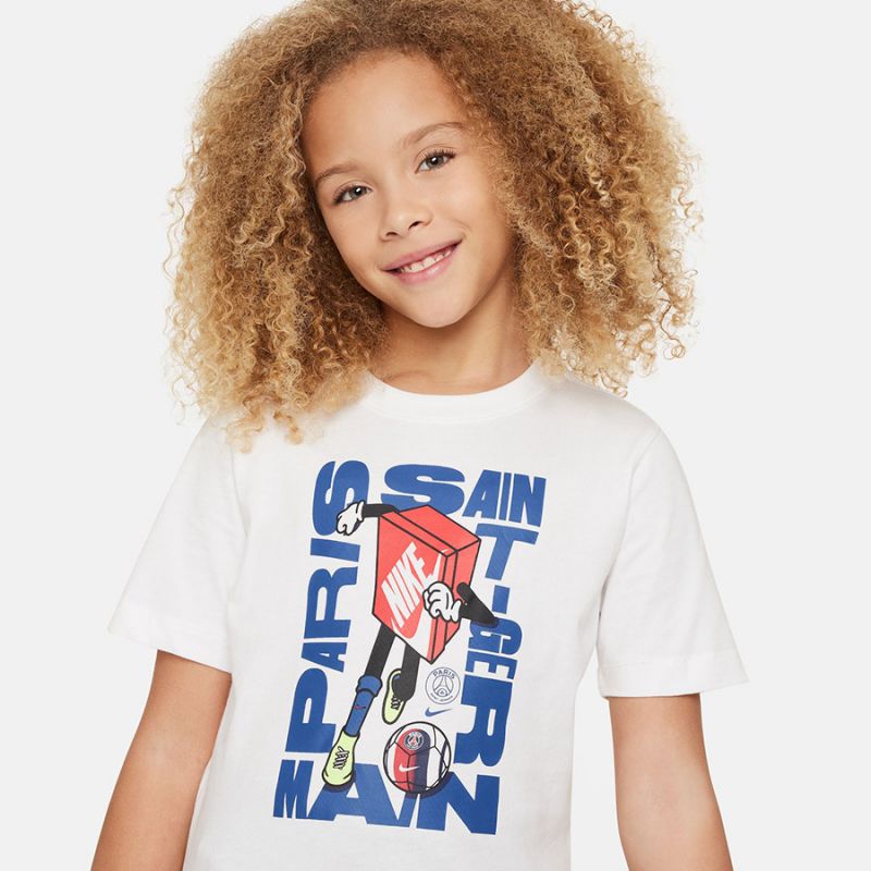 Nike PSG SS BXY CHRCTR Tee Jr FQ6579-100 Póló
