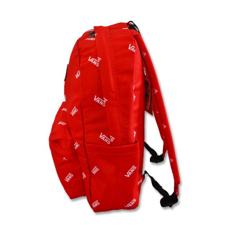 Vans New Skool Backpack 20L True Red - VN0006280PZ1 uniwersalny hátizsák