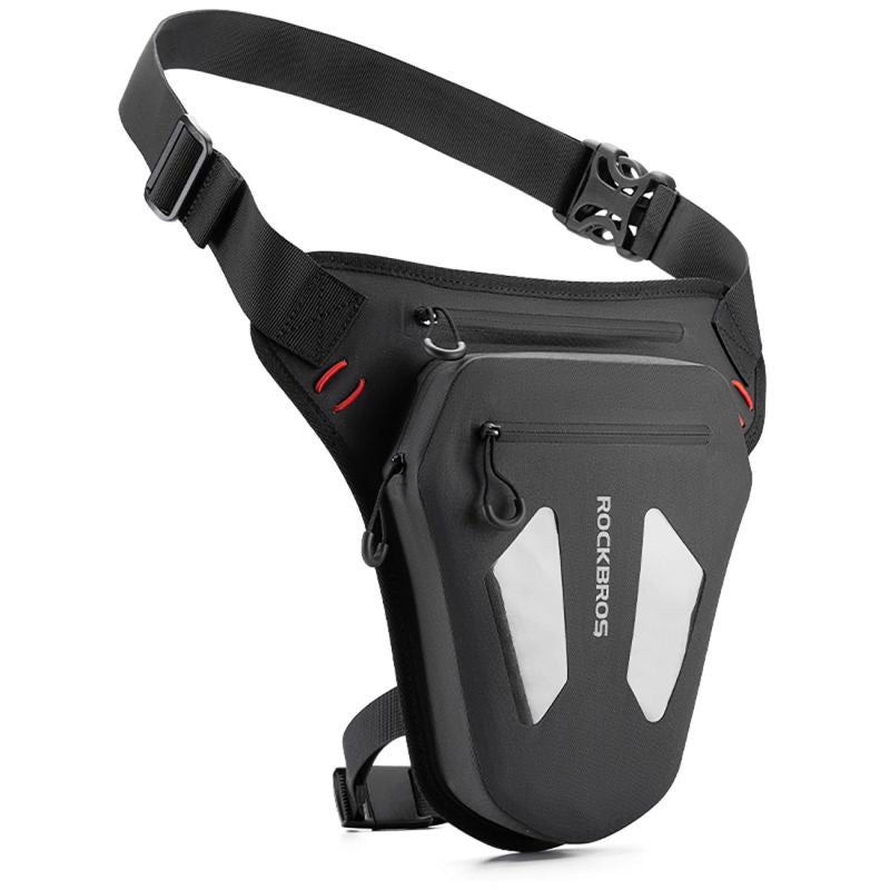 Rockbros Motorcycle for Leg, Thigh, Waist, Shoulder - Black fekete táska