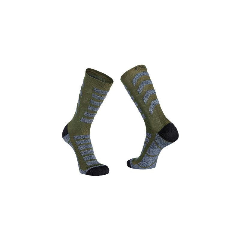 Northwave Husky Ceramic High Sock Cycling Socks Green zöld zokni C89212045_96