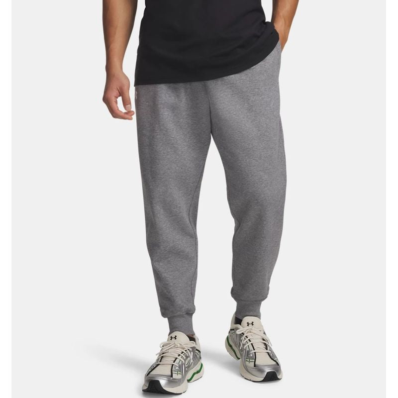 Under Armour Men’s Rival Fleece Joggers, grey, 1379774 025 szürke férfi nadrág 140646_M