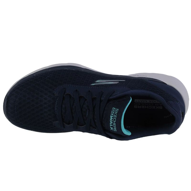 Skechers Go Walk 6 - Iconic Vision 124514-NVTQ Navy Blue sötétkék utcai cipő