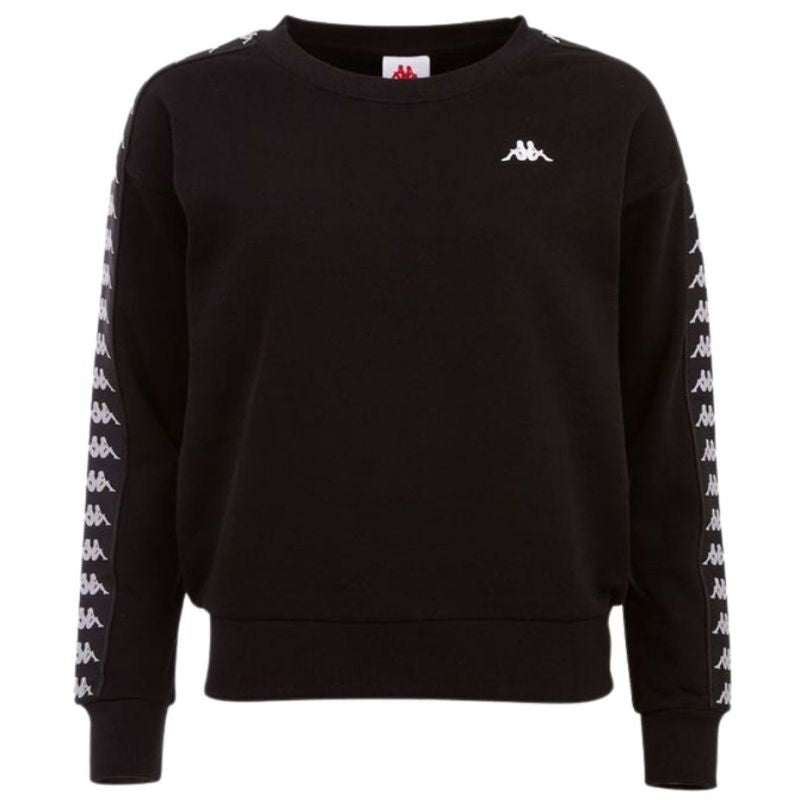 Kappa Janka Sweatshirt W fekete pulóver 31002119-4006