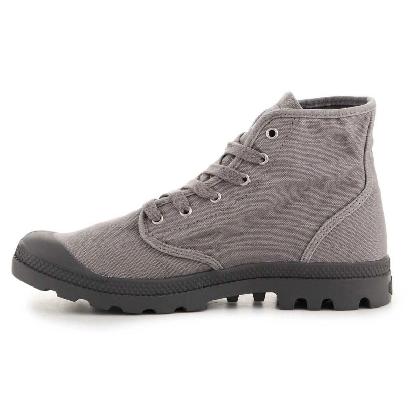 Palladium Pampa High Hi M 02352-071-M Gray Flannel shoes Cipő