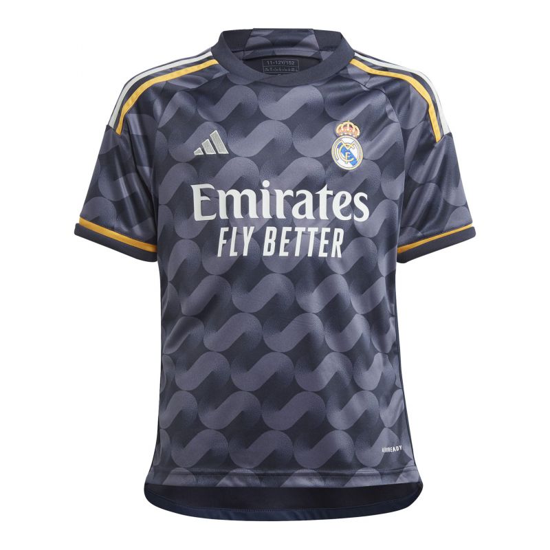Adidas Real Madrid Away Jr T-shirt szürke póló