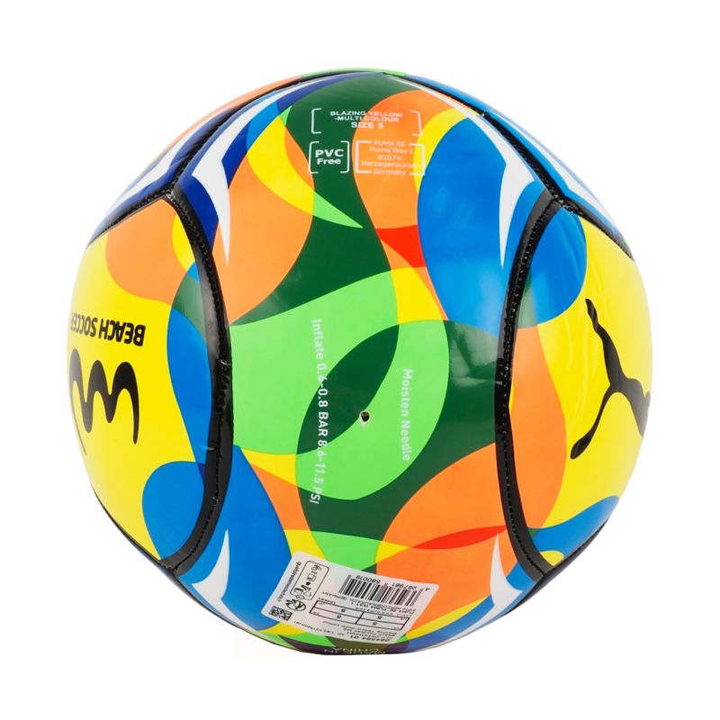 Puma MS Blazing Beach Soccer Ball Yellow 84584 01 Kiegészítő