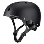 Wozinsky Lightweight BMX/Scooter Helmet M - Black 54-58 cm \ czarny korcsolya HT-38C-199817