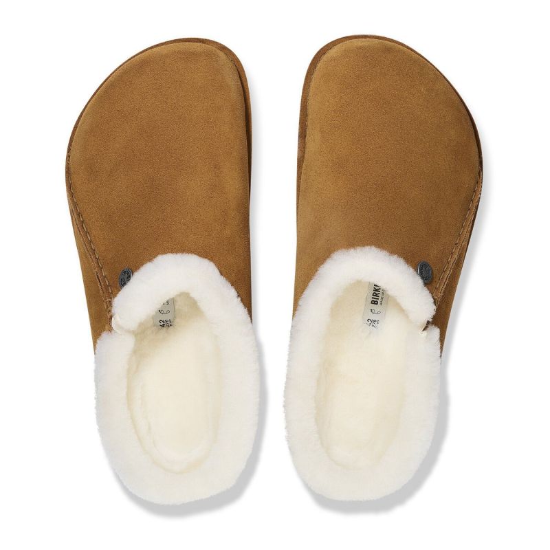 Birkenstock Zermatt Premium Shearling LEVE Mink LAF Flip-Flops Standard Foot (1023161) Kiegészítő