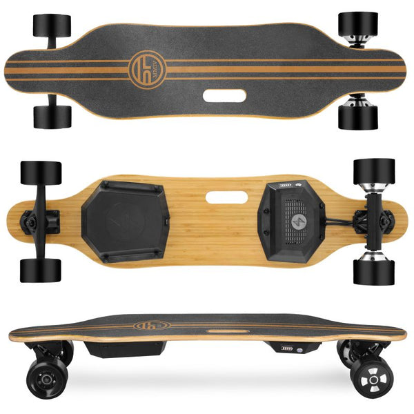 Spokey E-Longbay 941207 Hybrid Electric Skateboard Szabadidő kiegészítő