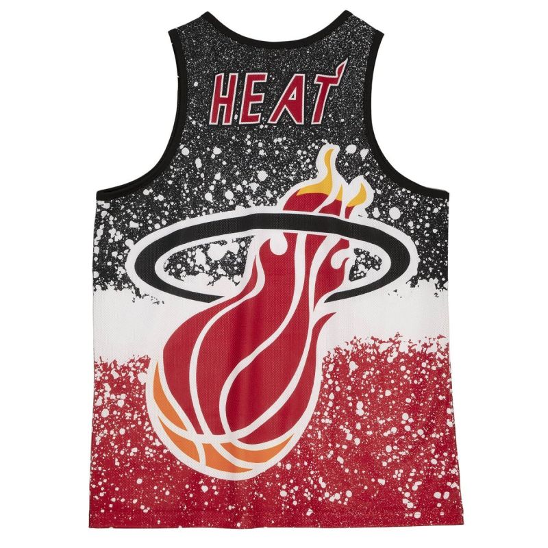 Mitchell & Ness NBA Miami Heat Men's Sports Tank Top 5xl atléta