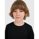 Boy's regular plain T-shirt 4F 4FJRMM00TTSHM3254-20S póló