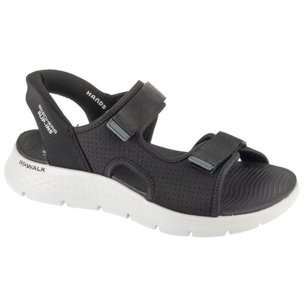 Skechers Slip-Ins: Go Walk Flex Sandal - Easy Entry 229210-BKGY Black 42 Cipő