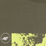 4F Men's T-shirt M2823 43S khaki póló 4FWSS26TTSHM282343S