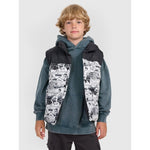 Boy's down vest with synthetic filling 4F 4FJRAW25TVJAM321-10A kabát