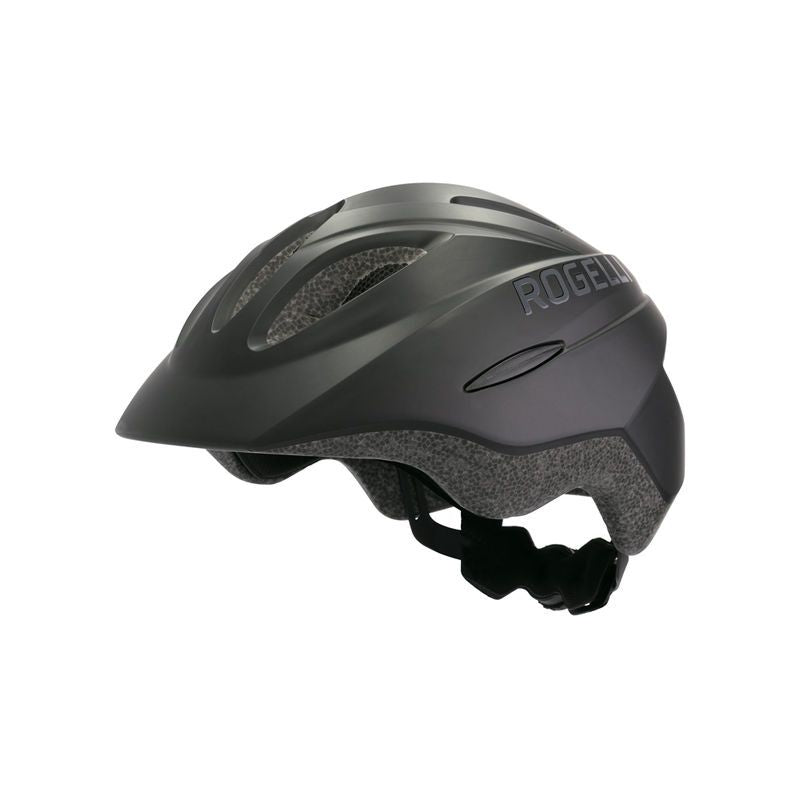 Rogelli START children's helmet black 52-56cm fekete helmets