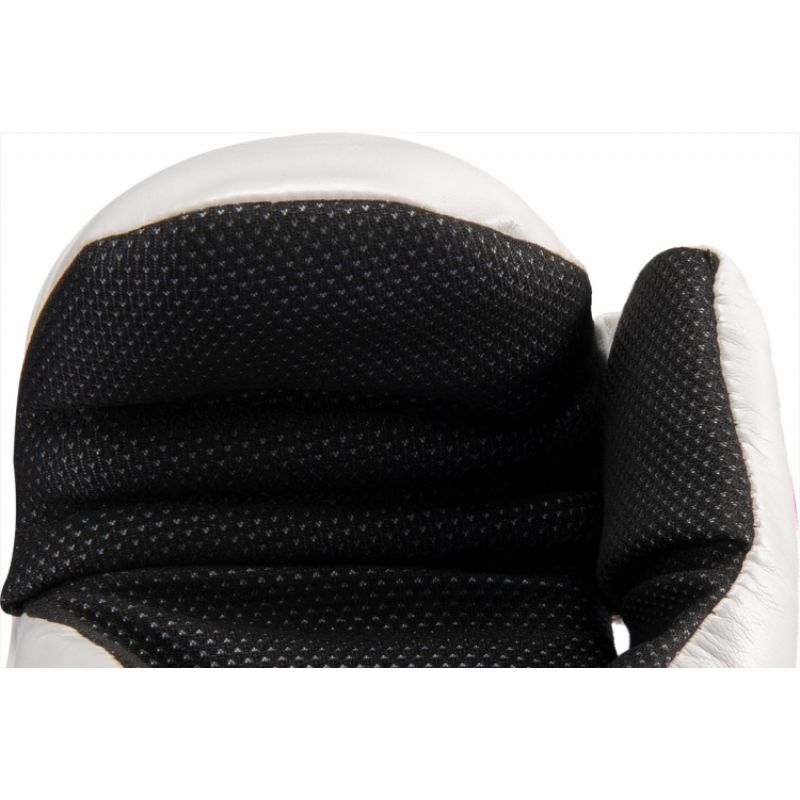 TOP TEN ROTT-FLOWERS Open Gloves (WAKO APPROVED) biało - różowy+m kesztyű