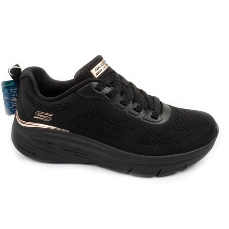 Skechers Bobs Arch Fit Elev8 Women's Sneakers fekete utcai cipő 117720/BBK