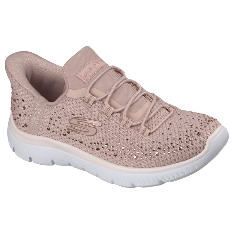 Skechers Women's SUMMITS BRILLIANT SHINE 150273 LTMV Athletic utcai cipő