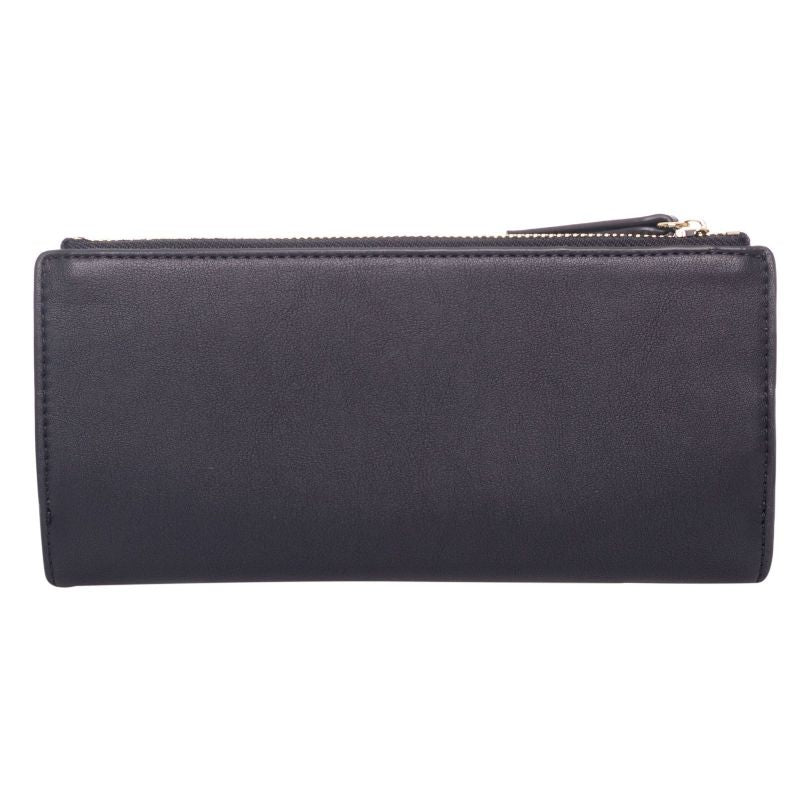 Tommy Hilfiger Seasonal Slim Women's Wallet Black - AW0AW08917 0GJ uniwersalny pénztárca