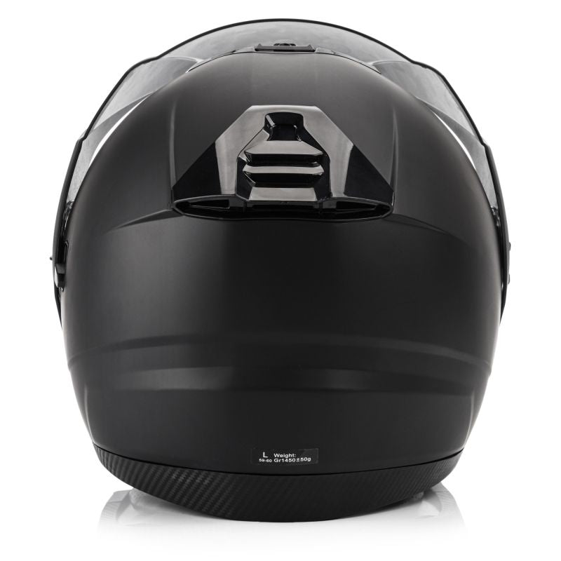 Meteor Hekato L motorcycle helmet 59-60 cm black uniw sisak 17891