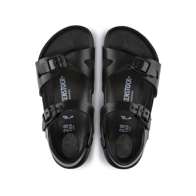 Birkenstock RIO KIDS EVA Black narrow children's sandals (0126113) cipő