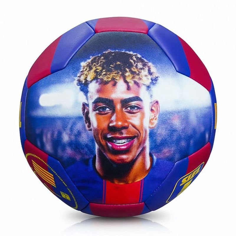 FC Barcelona Lamine Yamal official licensed BB1050 wielokolorowy futball labda