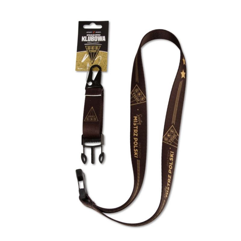Inny GKS Tychy Premium Lanyard SREBGKS-SMYCZ Rajongói termék színes