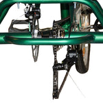 3-Wheel Folding Bike 24 Green Shimano 7-Speed