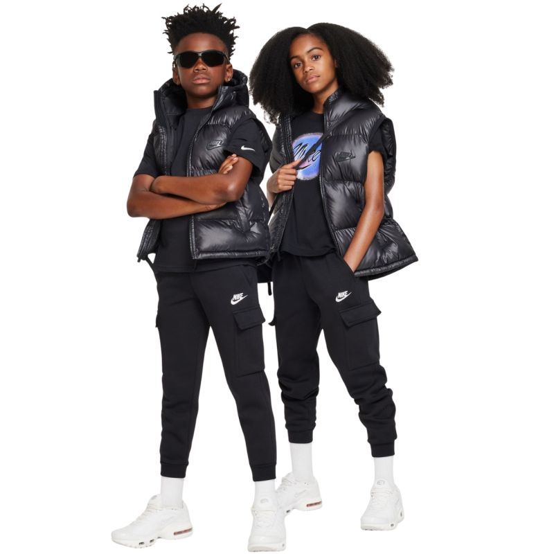 Nike Sportswear Club Fleece Kids' fekete nadrág FD3012010