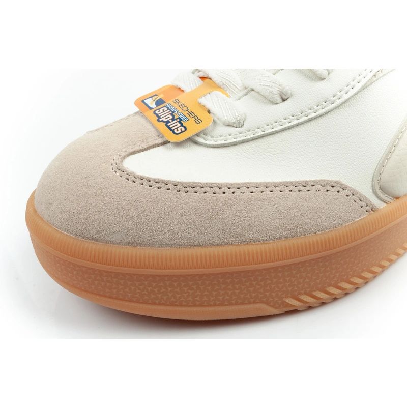 Skechers women's sneakers Lifted Luxe ecru white Slip-Ins fehér utcai cipő