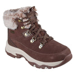 Skechers Women’s Waterproof Winter Boots TREGO-SNOW WORRIES 167882 CHOC utcai cipő 167882CHOC