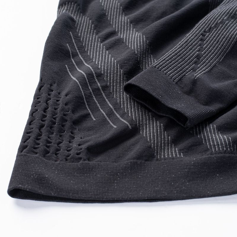 Iguana Gambit Top Thermoactive Sweatshirt fekete termoaktív ruha 92800556691