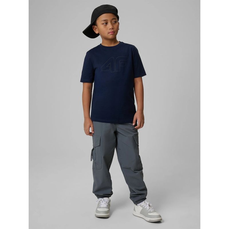 4F Boy's regular printed T-shirt shirts