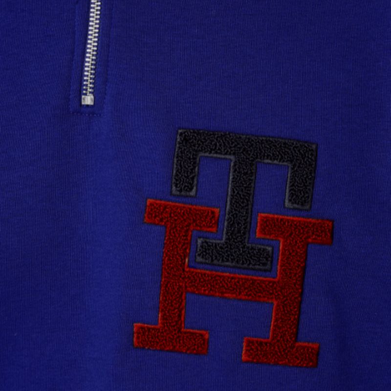 Tommy Hilfiger Thl Essentials Half Zip Top M MW0MW27383 sweatshirt Pulóver