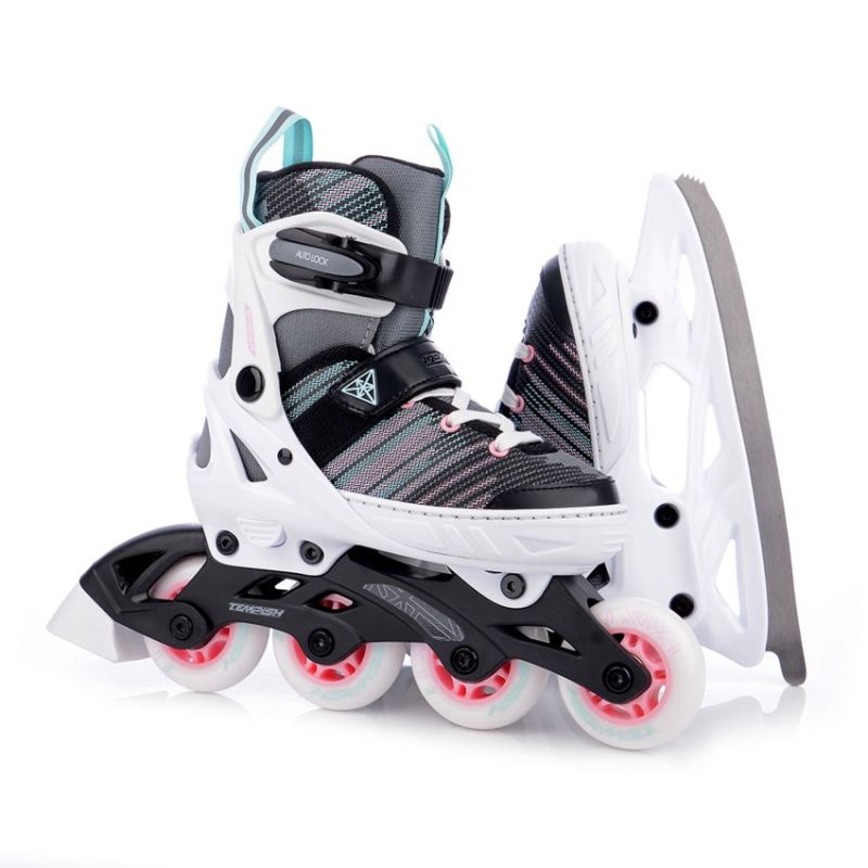 Tempish Adjustable Ice Skates/Roller Skates Systent Girl Duo korcsolya 13000008247-29