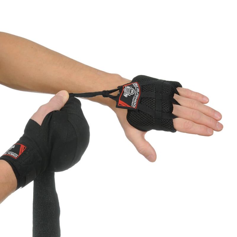 DBX Bushido Boxing Wraps with Gel Knuckle Protection | martial arts equipment