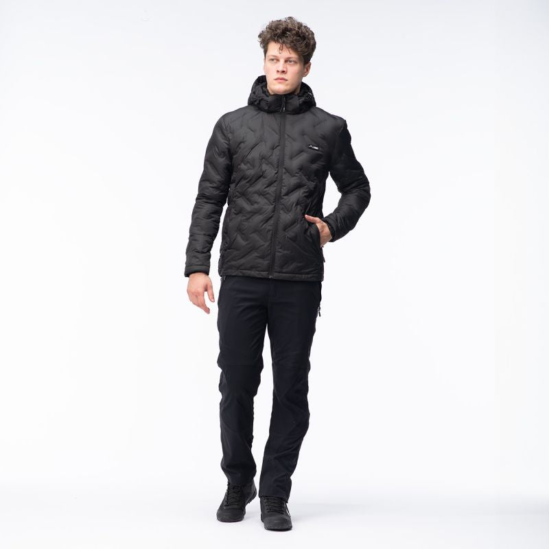 Elbrus Quilted Allio Primaloft fekete dzseki