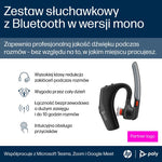 Poly Voyager Legend 30 Headset EMEA-INTL English Localization Euro plug Retail Packaging