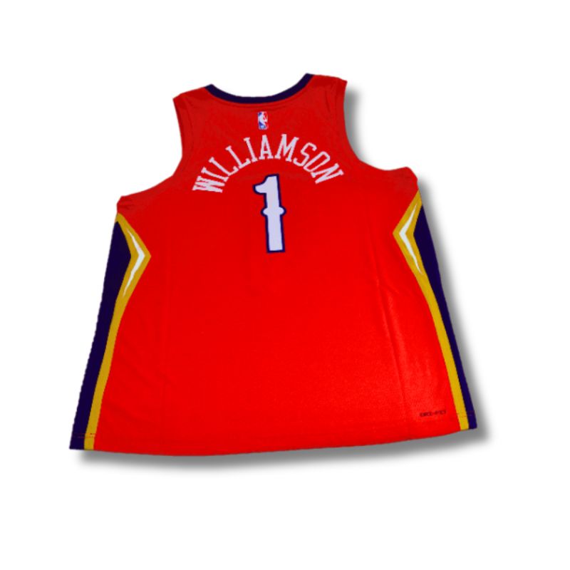 AIR Jordan New Orleans Pelicans Swingman Jersey Zion Williamson Statement Edition 20 - fekete póló