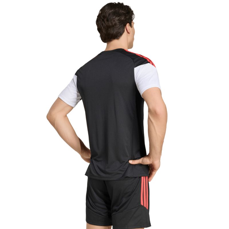 Men's adidas Tiro 26 League Jersey black, white, and red KB1357 piros mez
