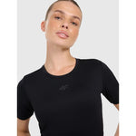 Women's quick-drying yoga and pilates top 4F 4FWAW25TFTSF1524-20S
