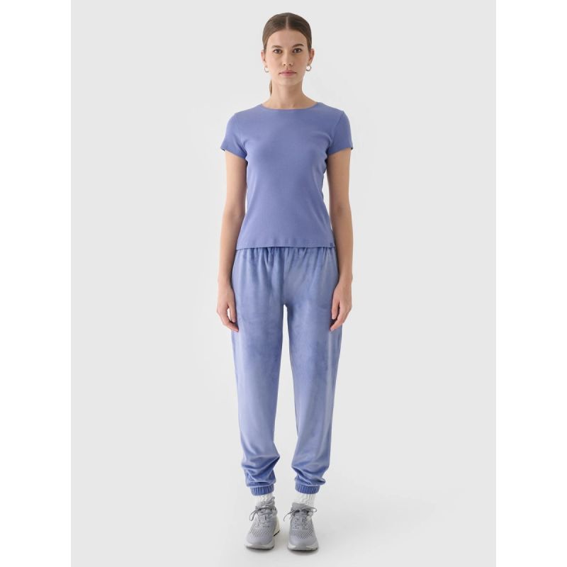 Women's slim plain T-shirt 4F 4FRAW24TTSHF2300-32S póló